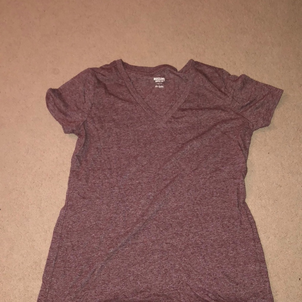 Maroon vneck